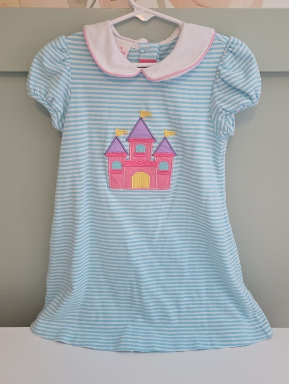 Claire & Charlie 4 Or 4t Princess Castle Disney Inspired Dress Smocked Brand